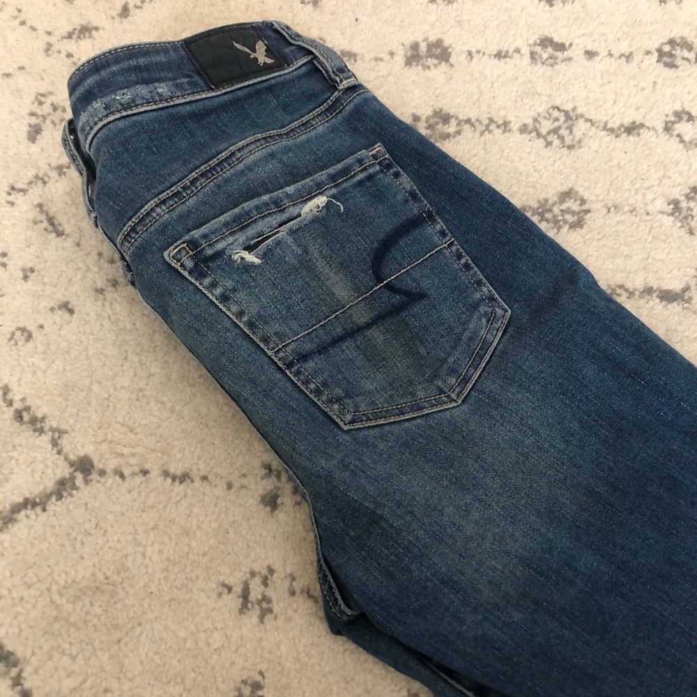 American Eagle Super Stretch Ripped Jeans - Picture 3 of 5